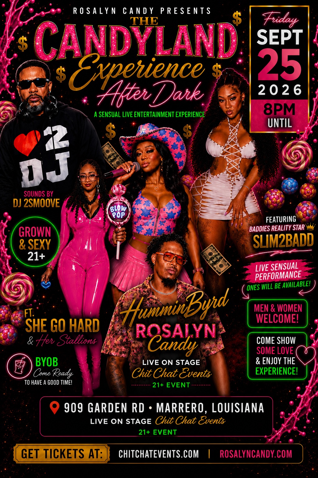 The Candyland Experience After Dark poster